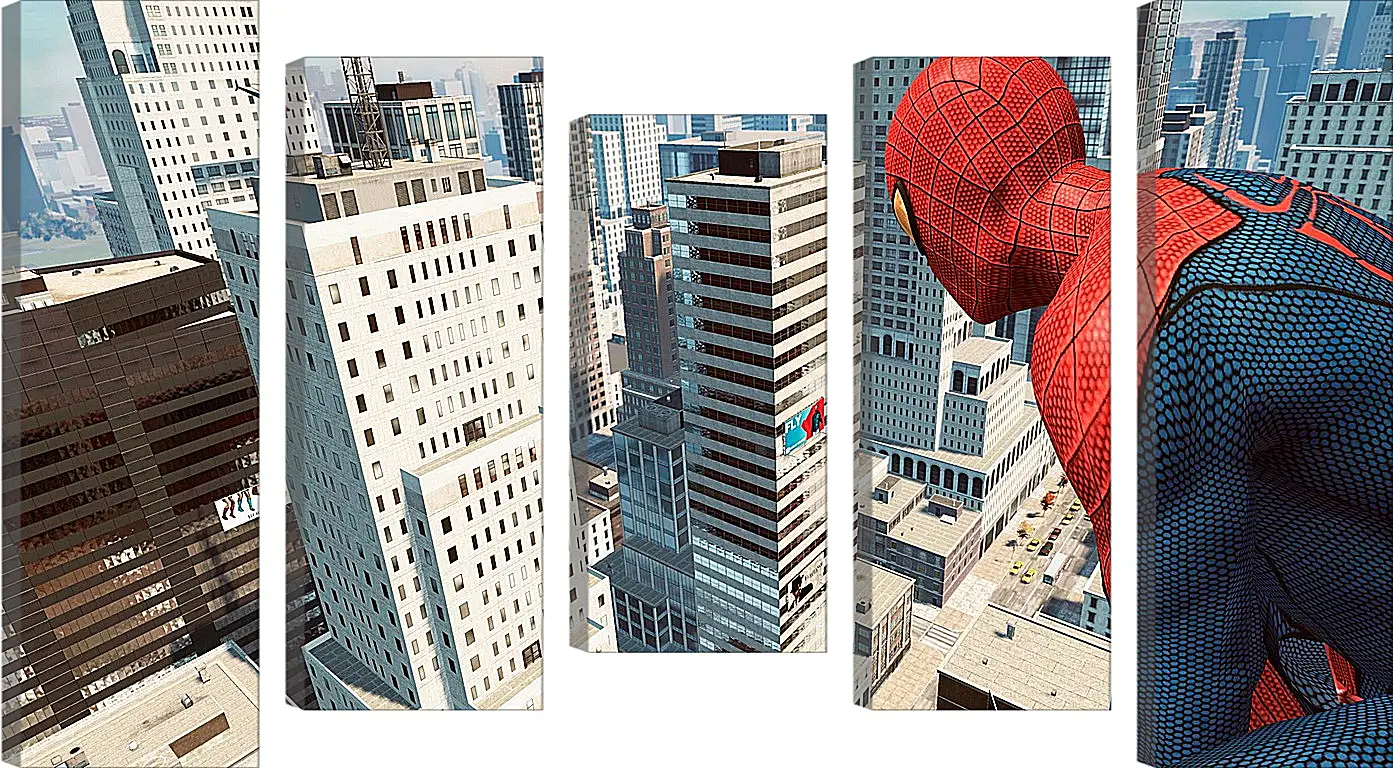 Модульная картина - The Amazing Spider-man
