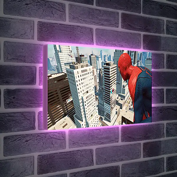 Лайтбокс световая панель - The Amazing Spider-man
