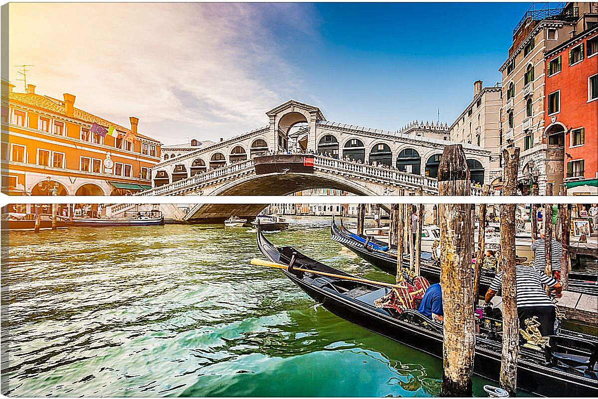 Модульная картина - Канал. Венеция