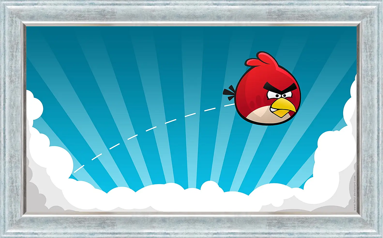 Картина в раме - Angry Birds
