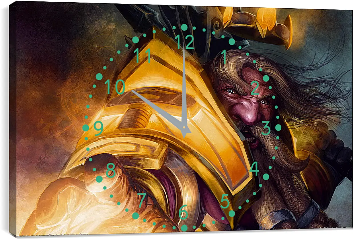 Часы картина - World Of Warcraft: Trading Card Game