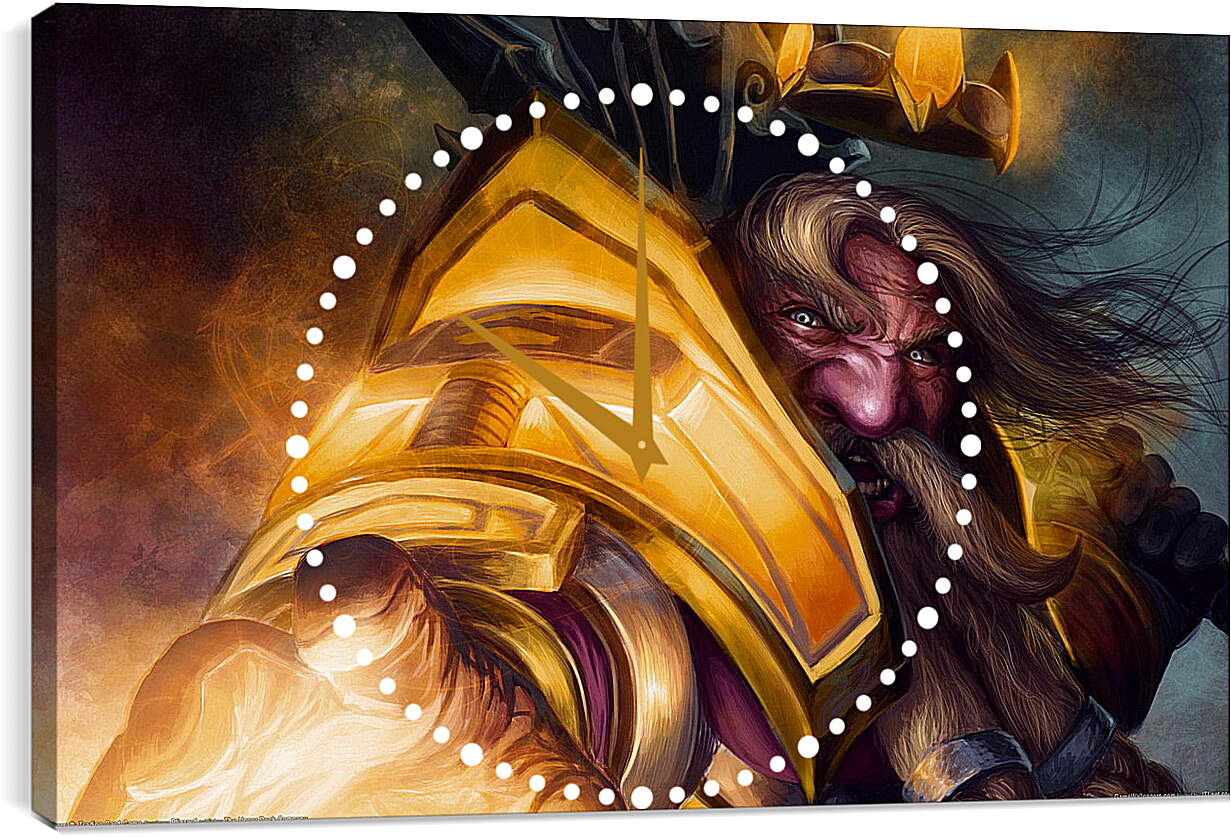 Часы картина - World Of Warcraft: Trading Card Game