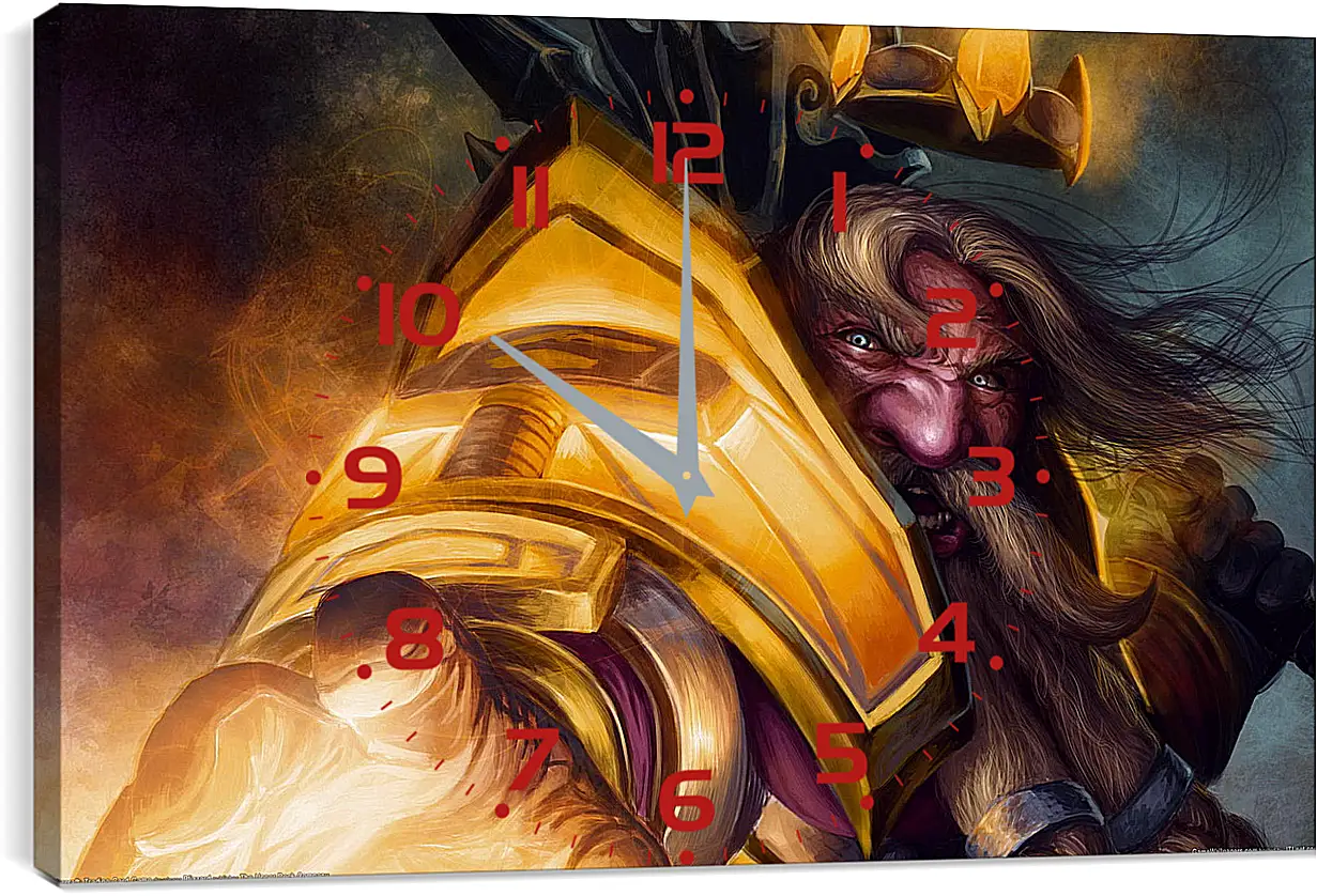 Часы картина - World Of Warcraft: Trading Card Game