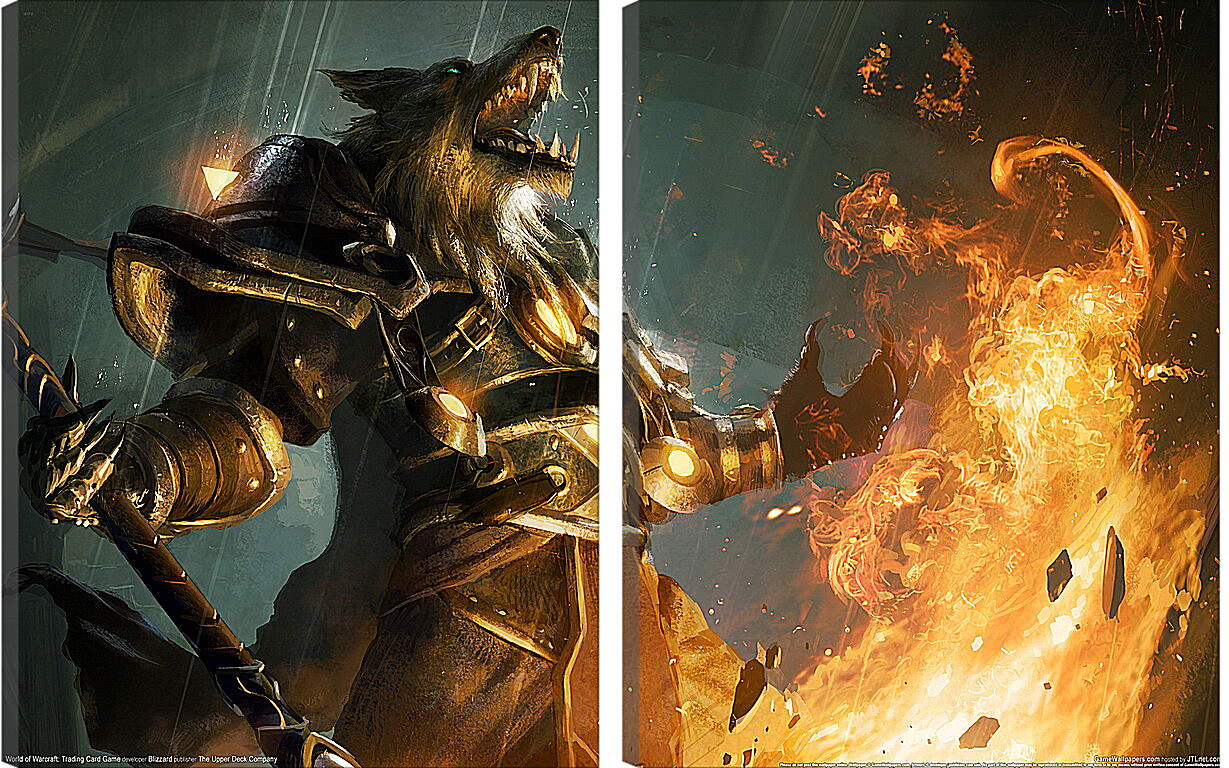 Модульная картина - World Of Warcraft: Trading Card Game