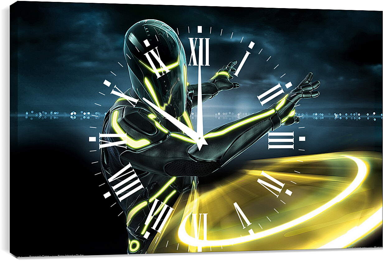 Часы картина - Tron Evolution
