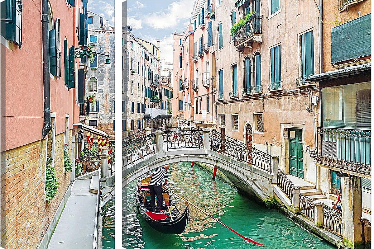 Модульная картина - Канал . Венеция. Италия