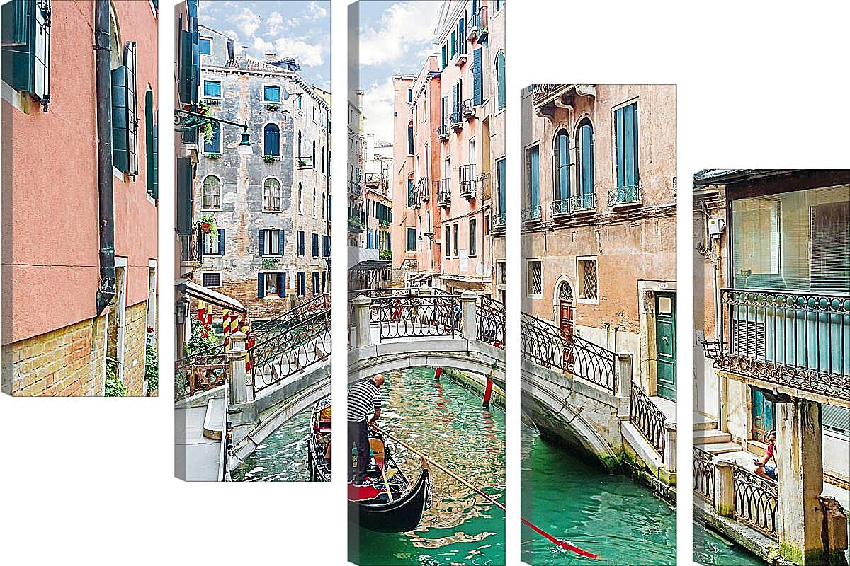 Модульная картина - Канал . Венеция. Италия