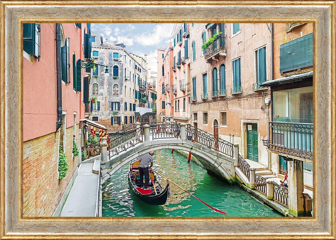Картина в раме - Канал . Венеция. Италия