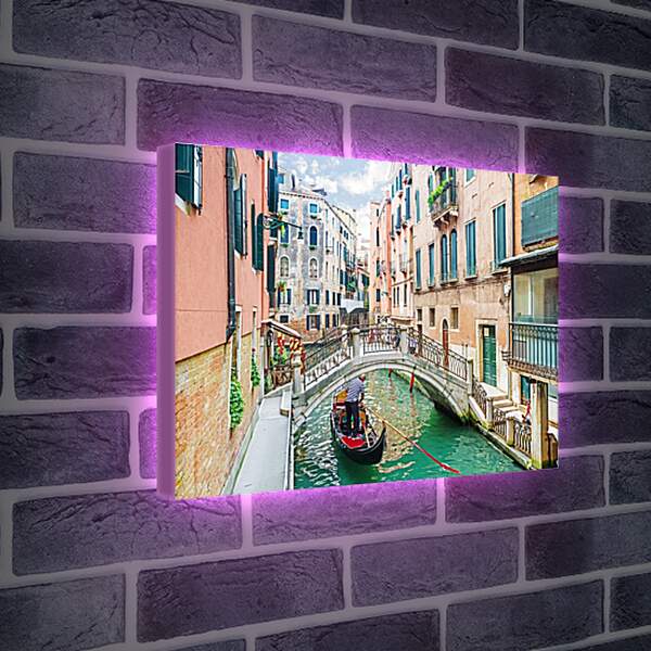 Лайтбокс световая панель - Канал . Венеция. Италия