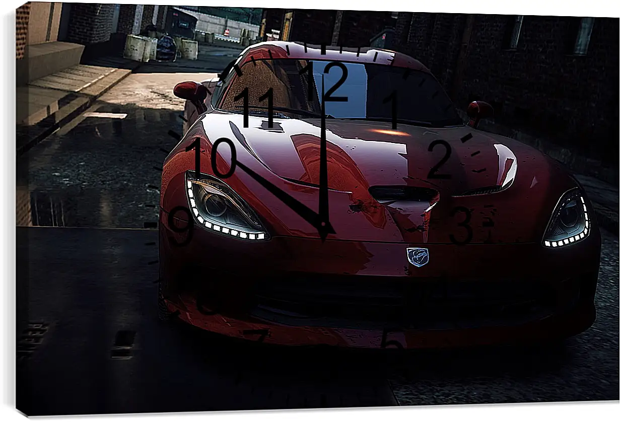 Часы картина - Need For Speed: Most Wanted
