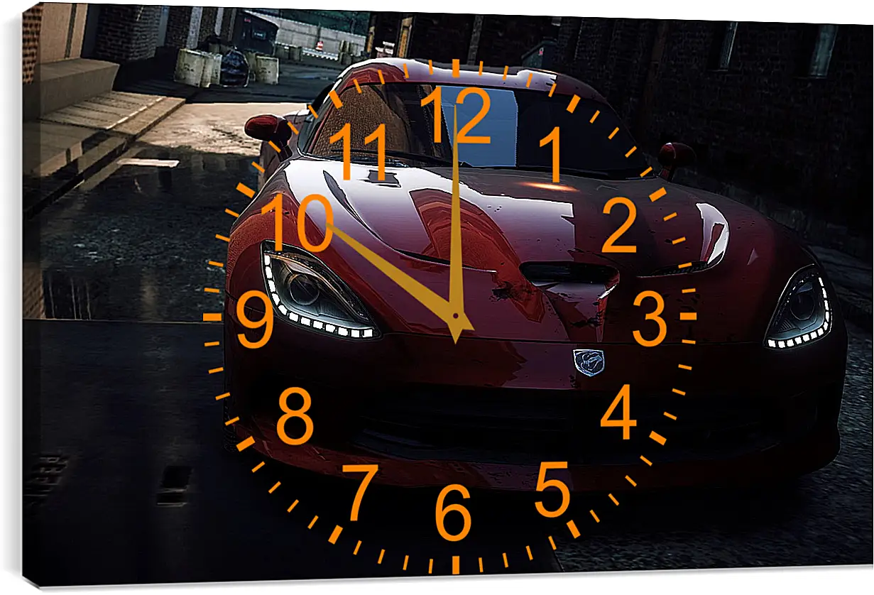 Часы картина - Need For Speed: Most Wanted
