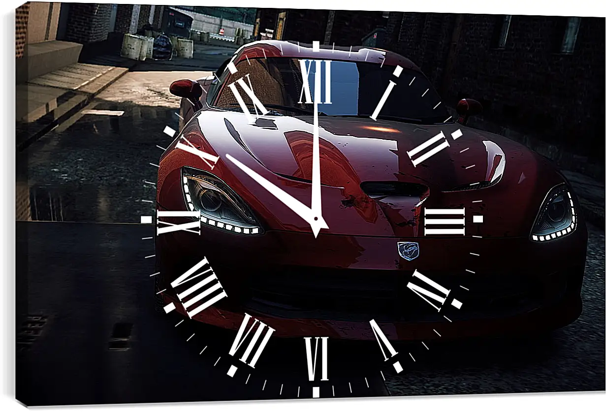 Часы картина - Need For Speed: Most Wanted
