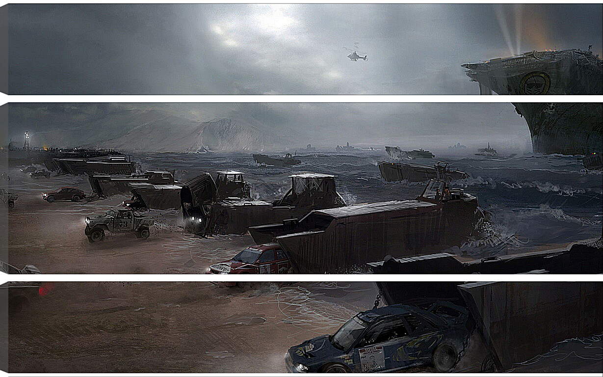 Модульная картина - Motorstorm: Apocalypse

