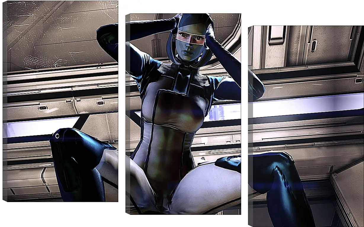 Модульная картина - Mass Effect