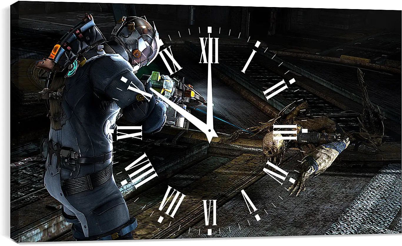 Часы картина - Dead Space 3
