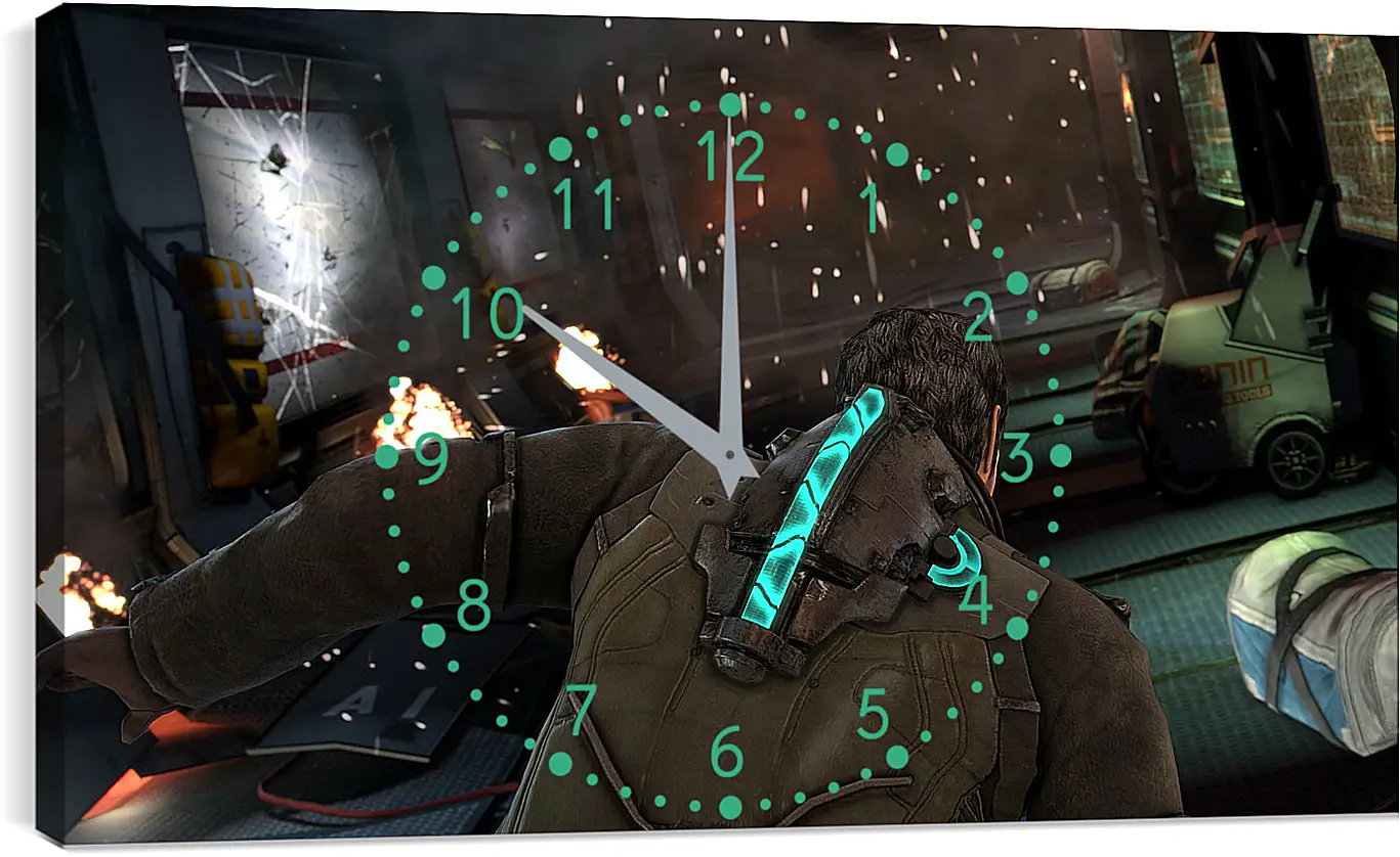 Часы картина - Dead Space 3
