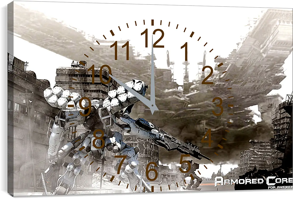 Часы картина - Armored Core
