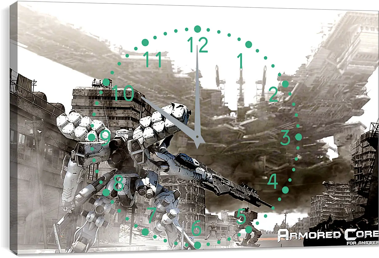 Часы картина - Armored Core
