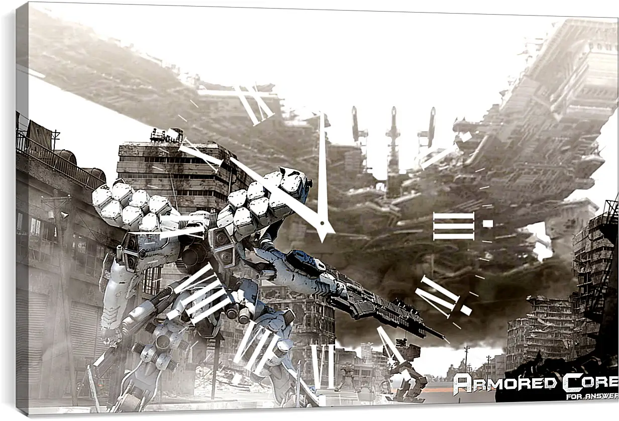 Часы картина - Armored Core

