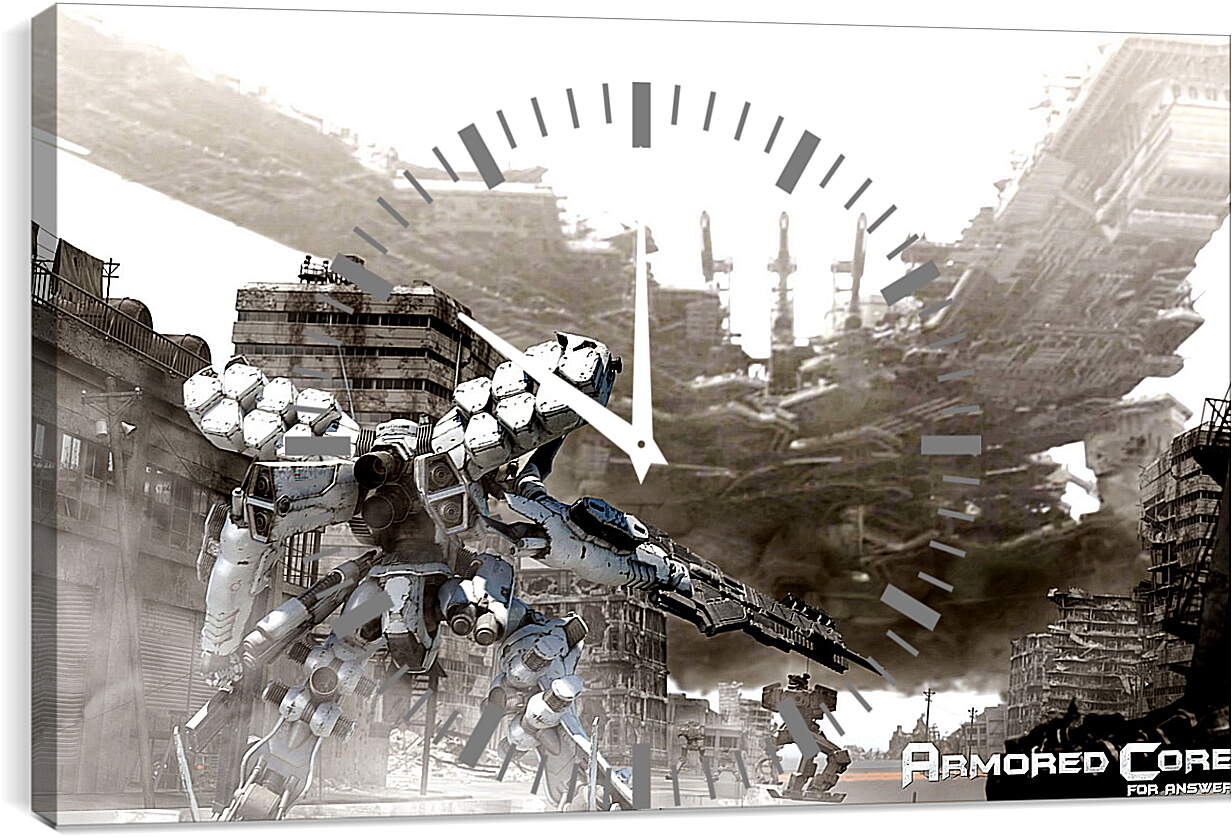 Часы картина - Armored Core
