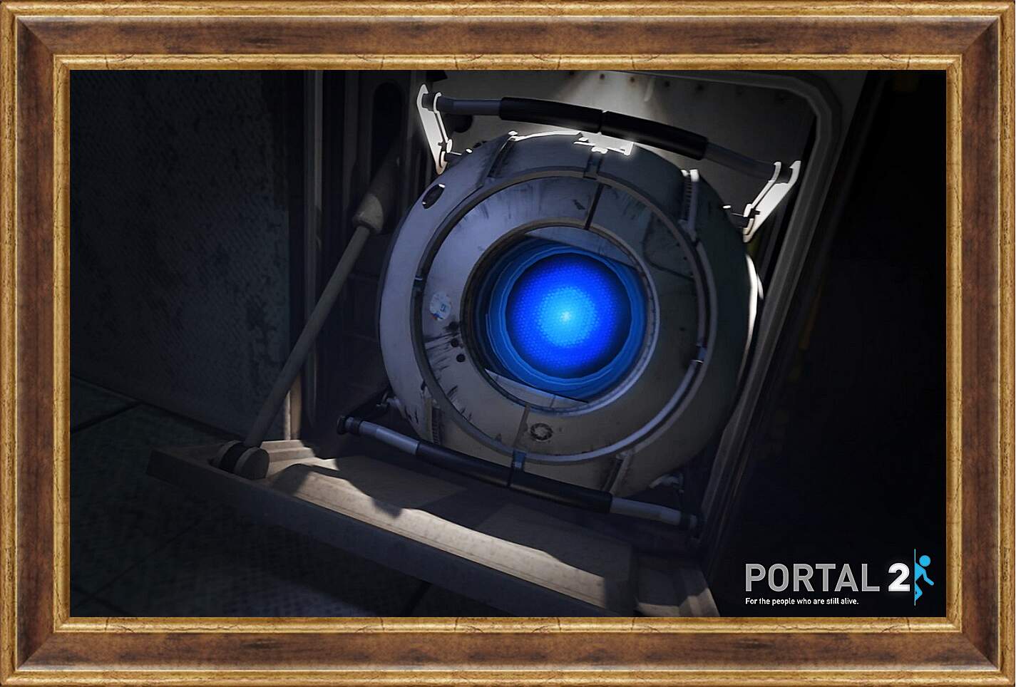 Картина в раме - Portal 2
