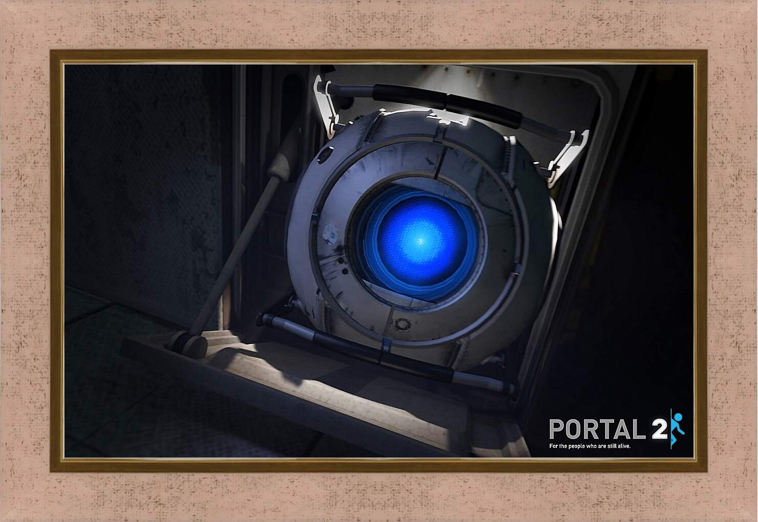 Картина в раме - Portal 2
