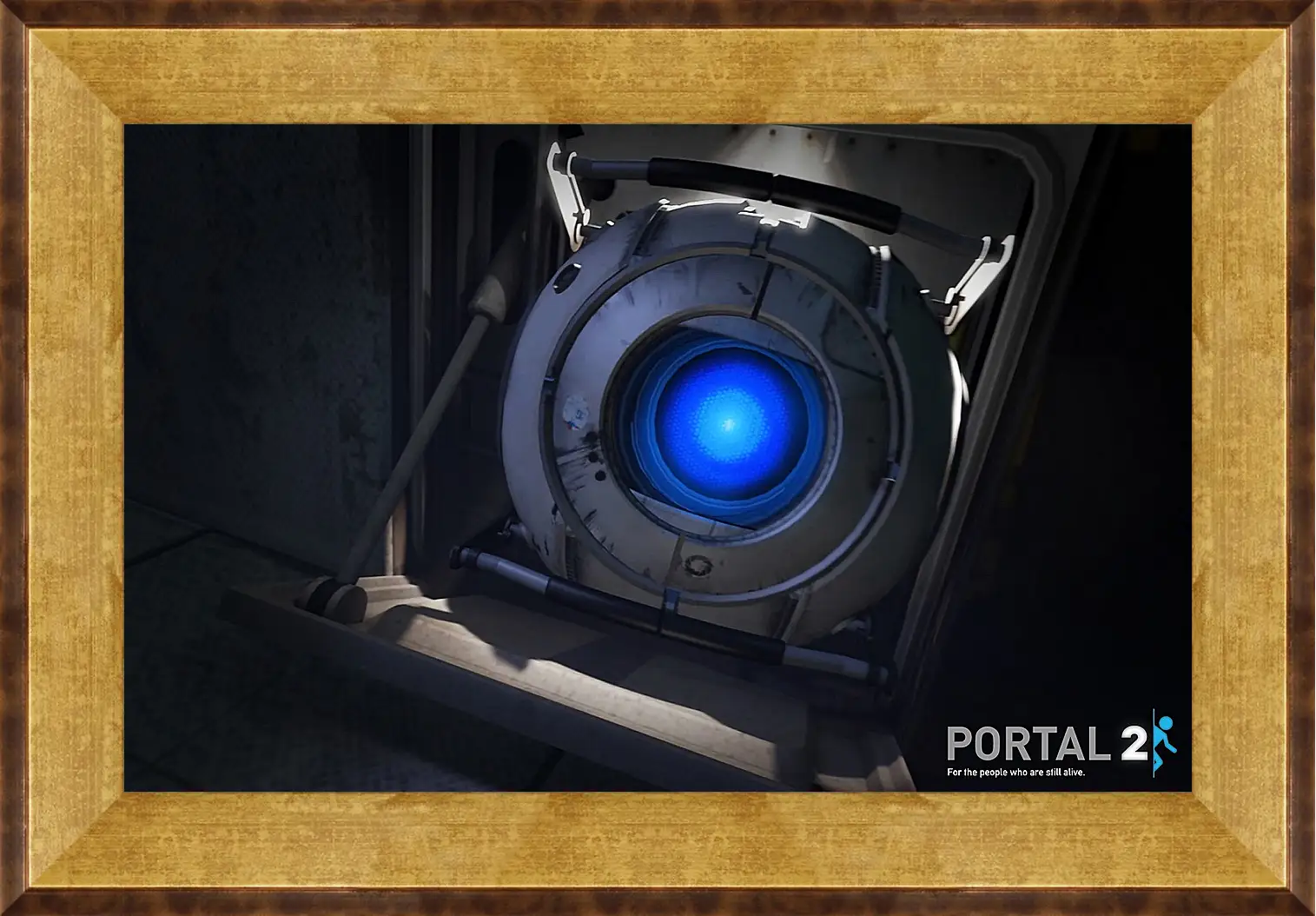 Картина в раме - Portal 2
