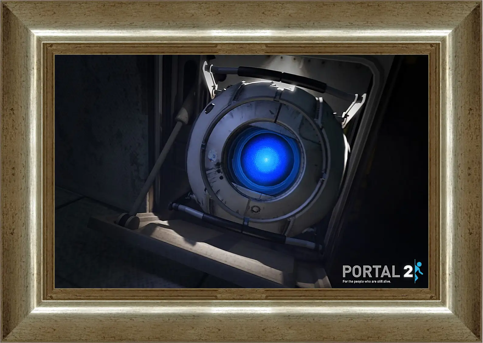 Картина в раме - Portal 2
