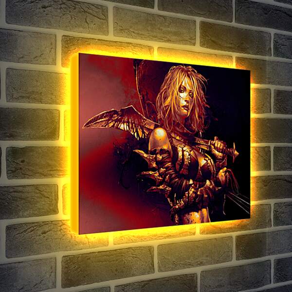 Лайтбокс световая панель - Golden Axe: Beast Rider
