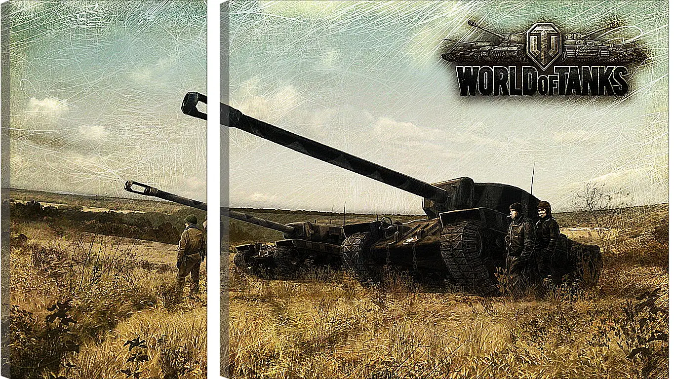 Модульная картина - World Of Tanks