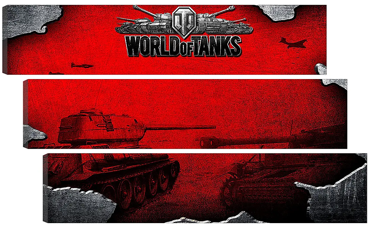 Модульная картина - World Of Tanks