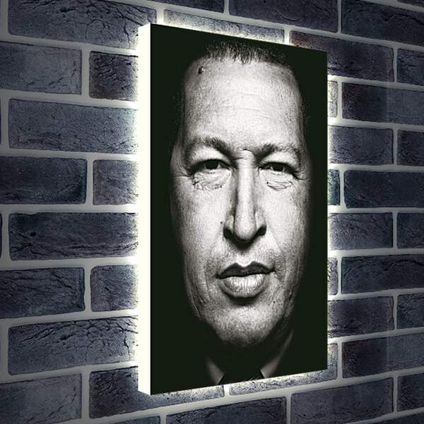 Лайтбокс световая панель - Уго Чавес