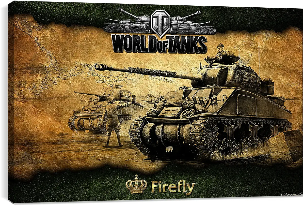 Постер и плакат - World Of Tanks