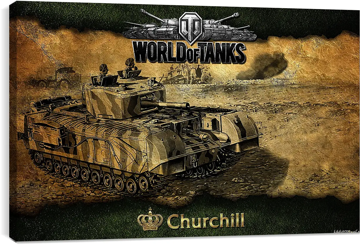 Постер и плакат - World Of Tanks