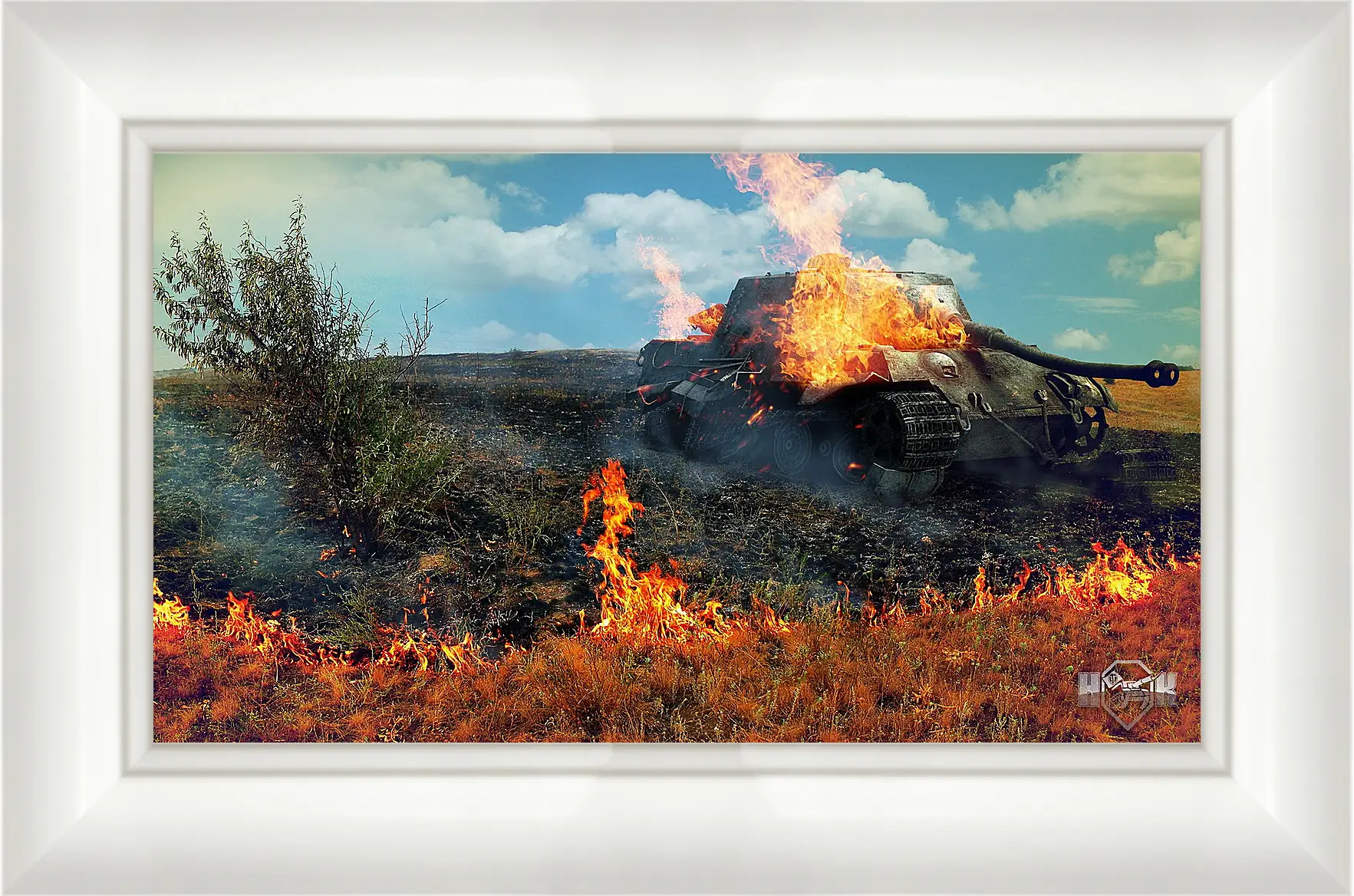 Картина в раме - World Of Tanks