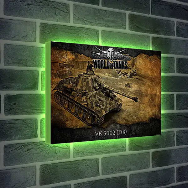 Лайтбокс световая панель - World Of Tanks