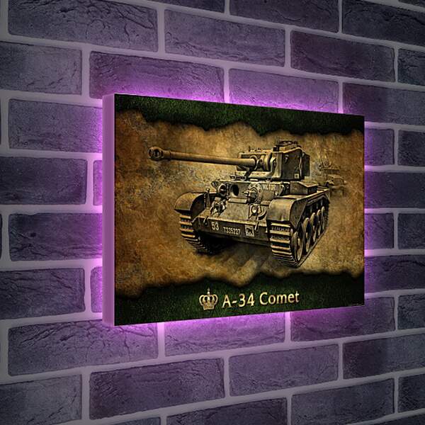 Лайтбокс световая панель - World Of Tanks
