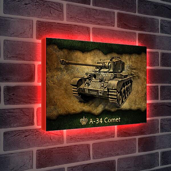 Лайтбокс световая панель - World Of Tanks
