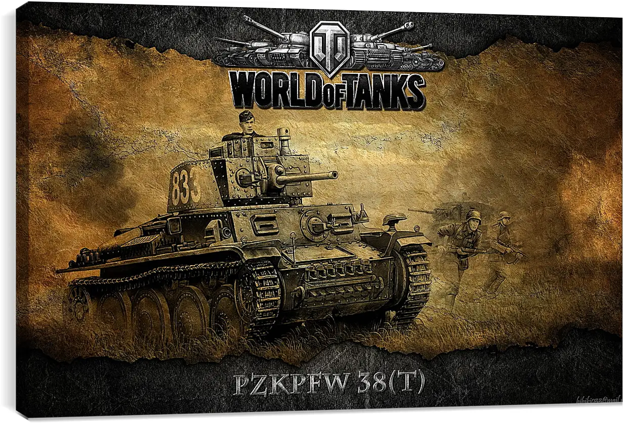 Постер и плакат - World Of Tanks