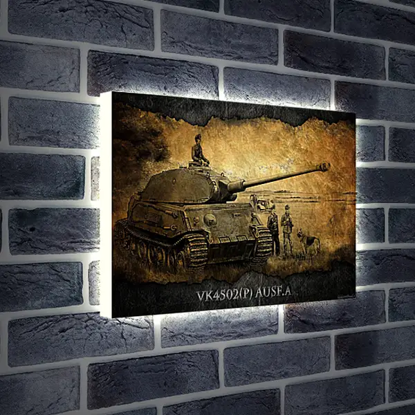 Лайтбокс световая панель - World Of Tanks