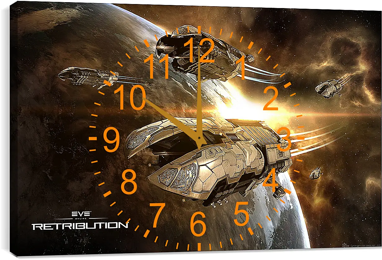 Часы картина - Eve Online
