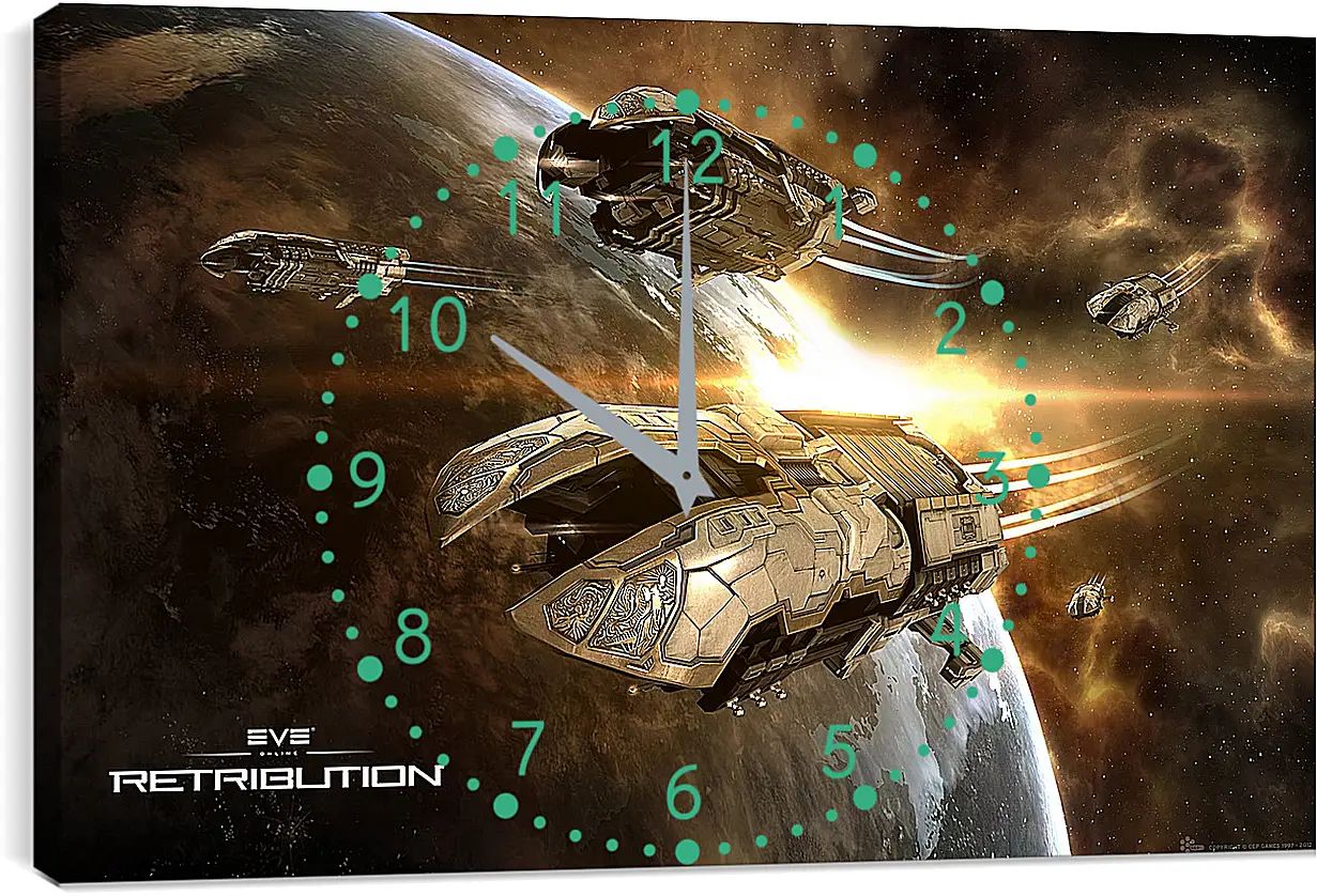 Часы картина - Eve Online

