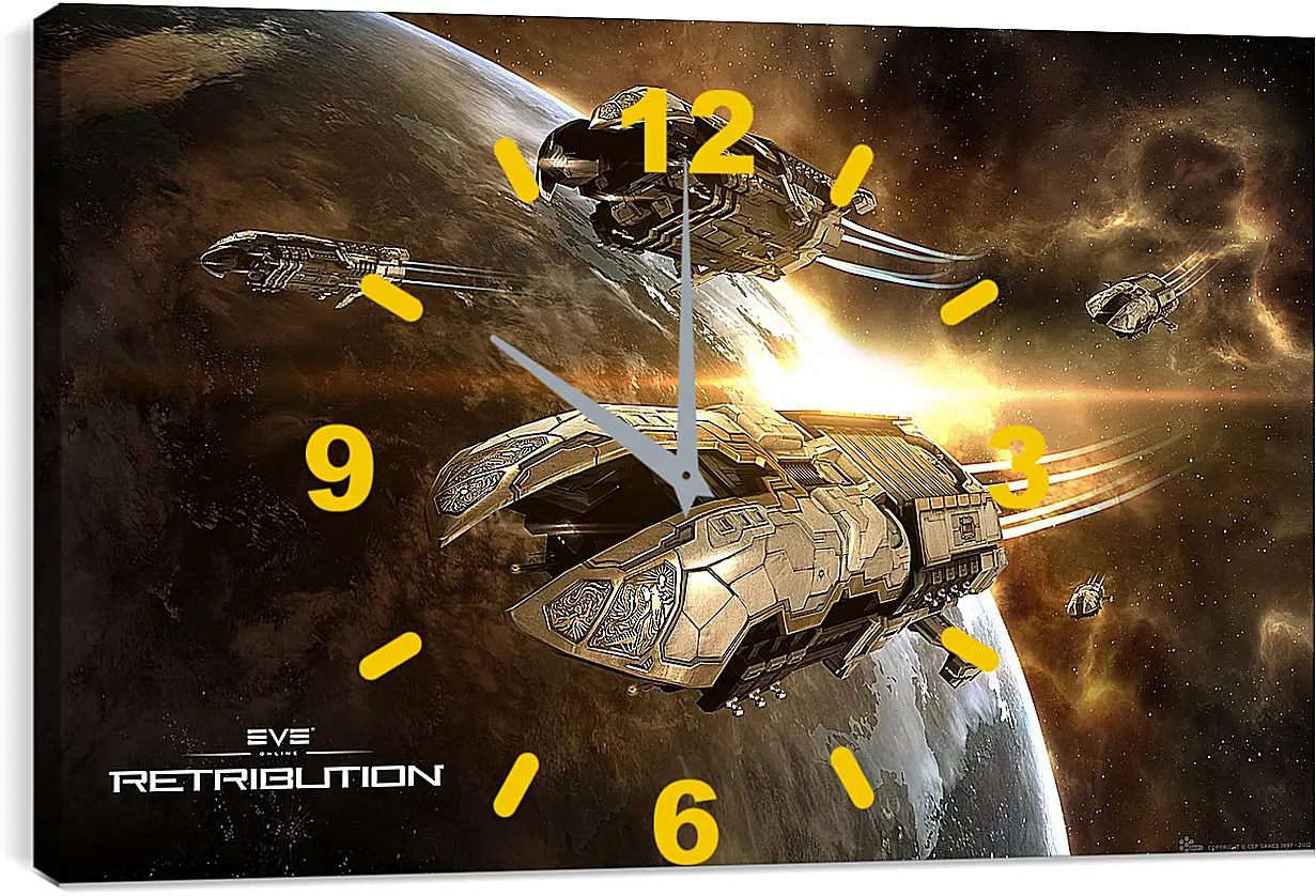 Часы картина - Eve Online
