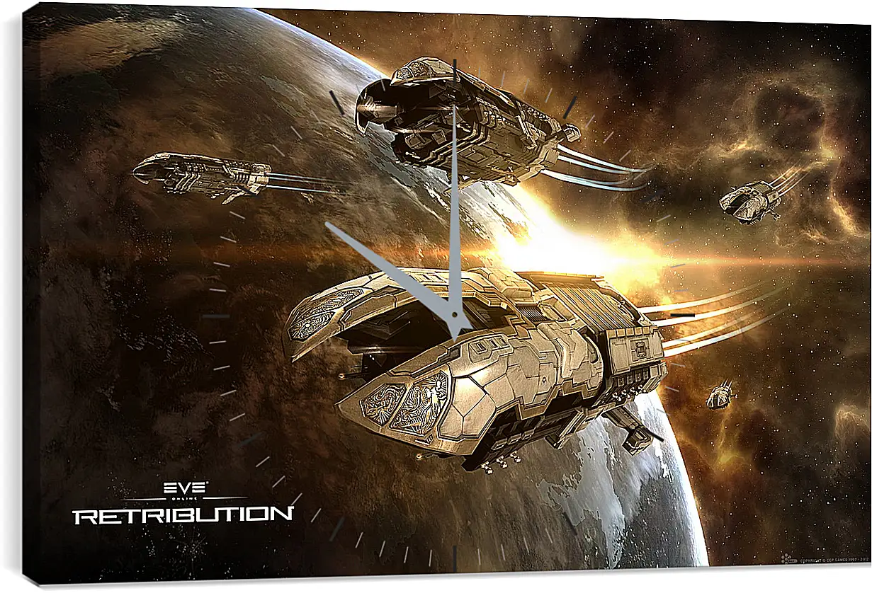 Часы картина - Eve Online
