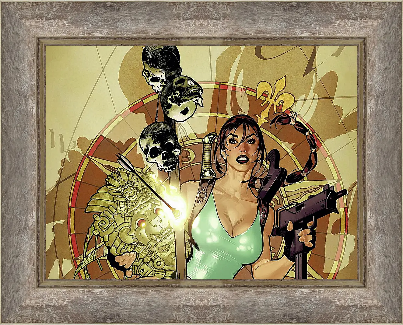 Картина в раме - Tomb Raider
