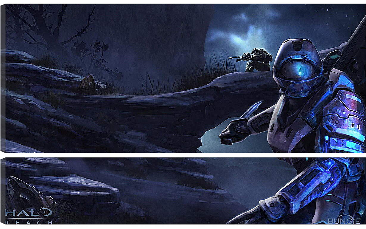 Модульная картина - Halo: Reach