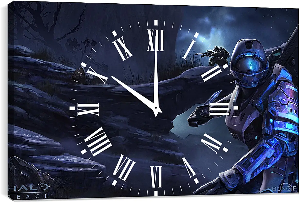 Часы картина - Halo: Reach