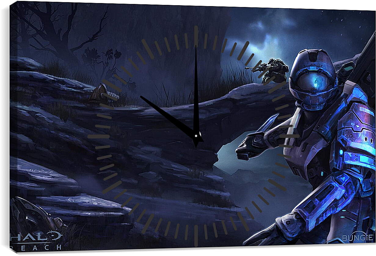 Часы картина - Halo: Reach