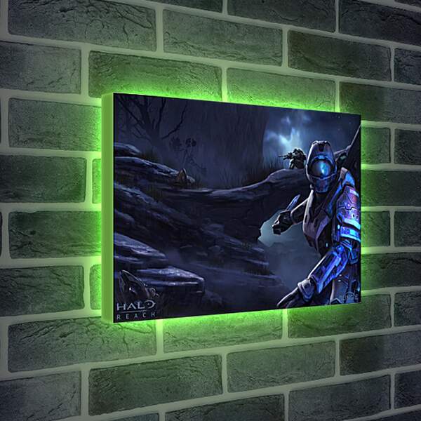 Лайтбокс световая панель - Halo: Reach