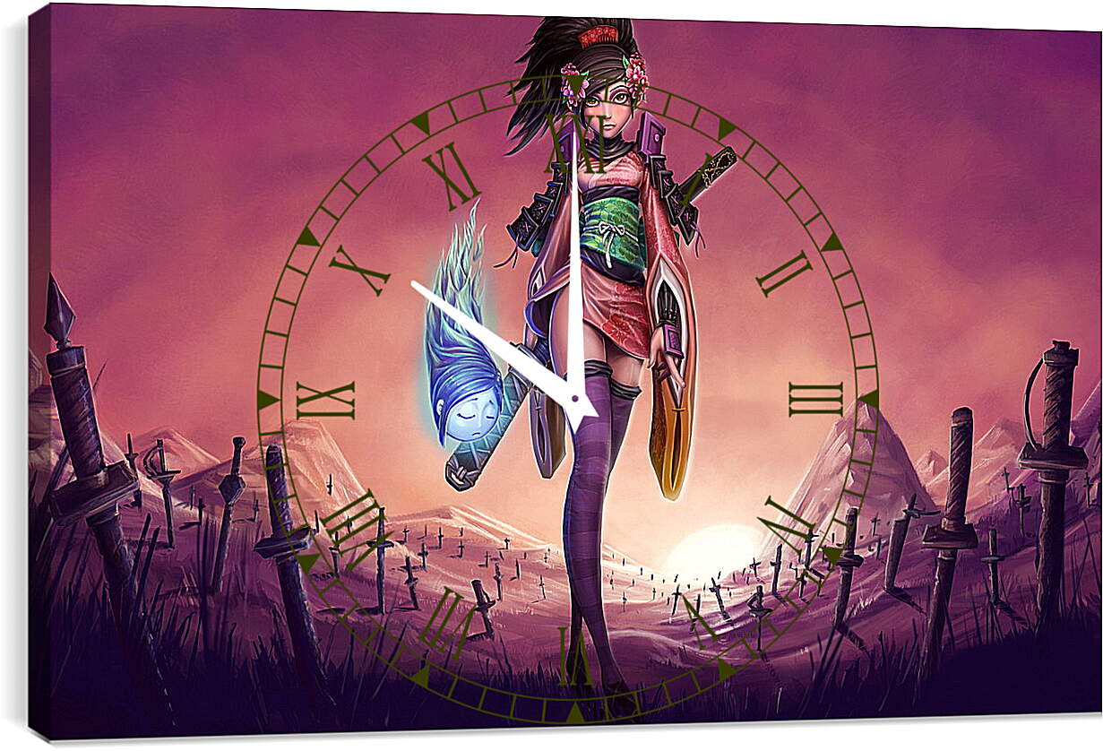 Часы картина - Muramasa: The Demon Blade
